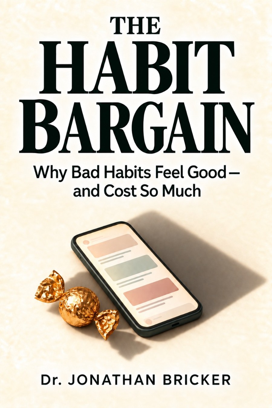 The Habit Bargain, concept cover.